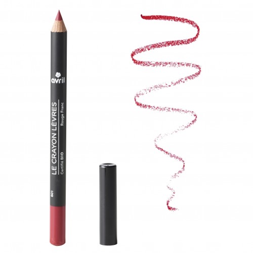 Crayon contour des lèvres Rouge franc - certifié bio